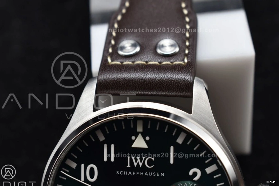 Strap Leather on Pilot Big ZF A51110 Brown Edition Best Real IW500901 0516